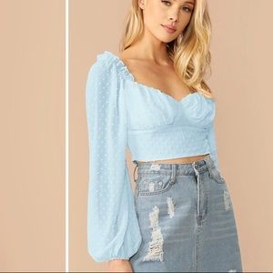 SHEIN Tops - Crop top blouse SHEIN Tops - Crop top blouse